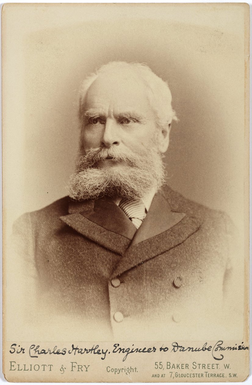 Charles A Hartley, Britse ingenieur door Frederick (attr. to) Barnard