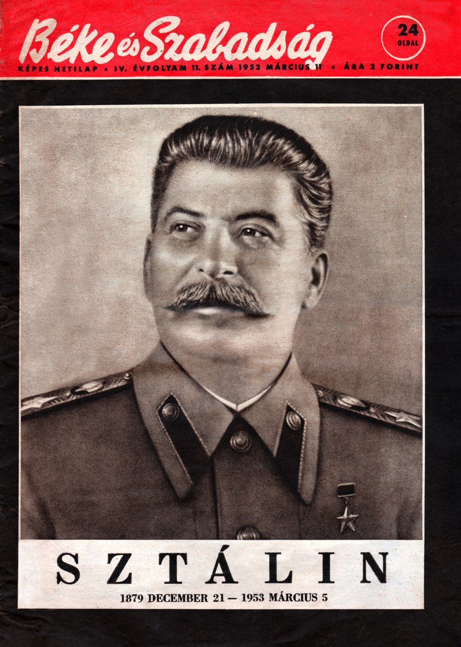 Dood van Stalin door . .
