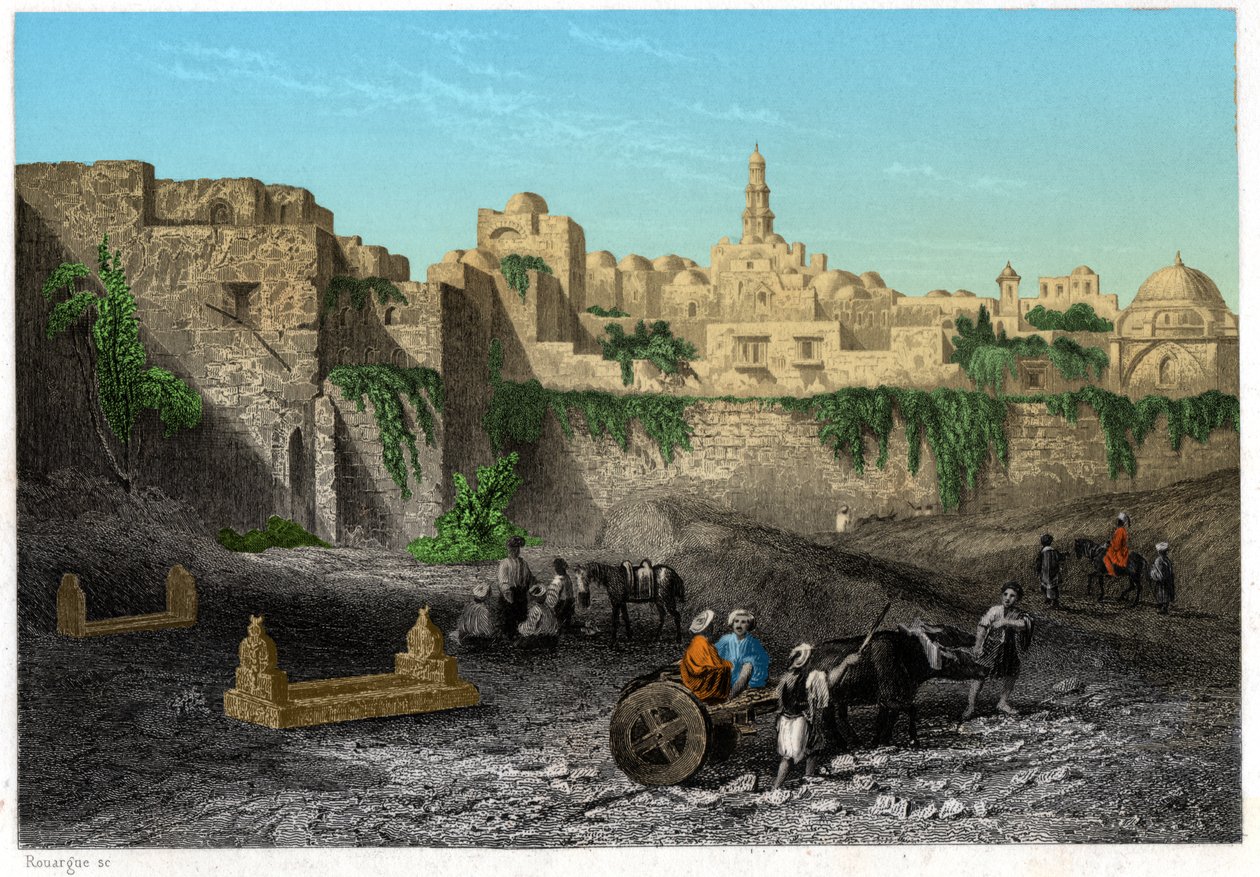 Jeruzalem, Israël door . .