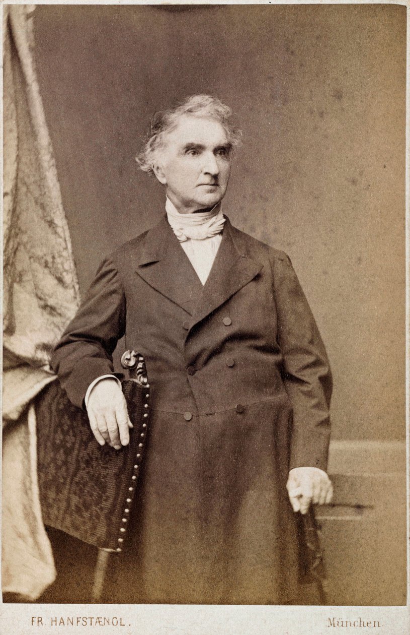 Justus von Liebig, Duitse chemicus, ca. 1860-1873 door Frederick (attr. to) Barnard