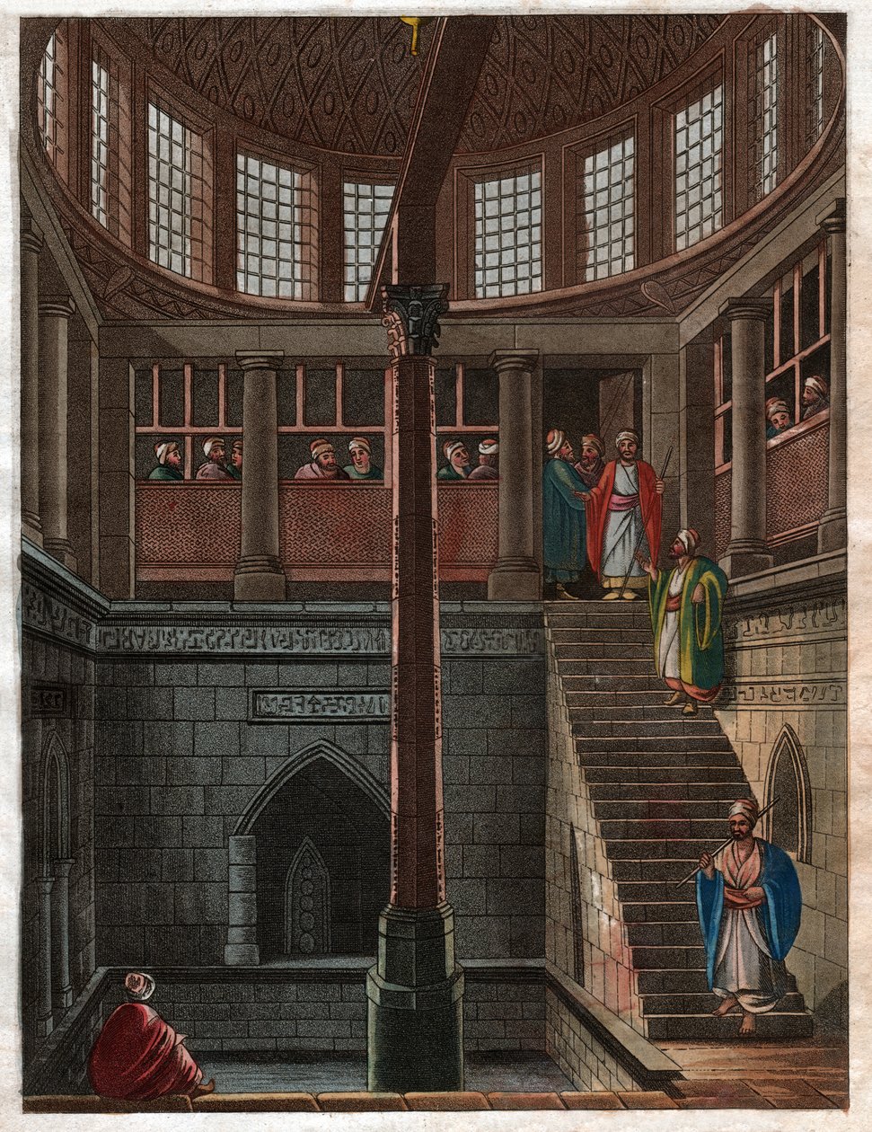 Nilometer van Caïro door . .