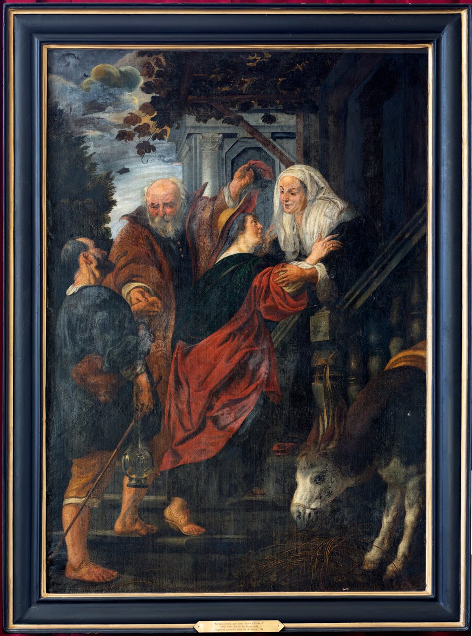 Parochiekerk (Onze-Lieve-Vrouw-Bezoekingkerk) door . .