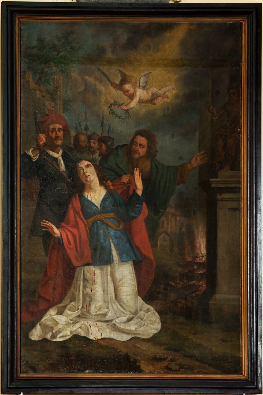 Parochiekerk (Sint-Apollonia) door . .