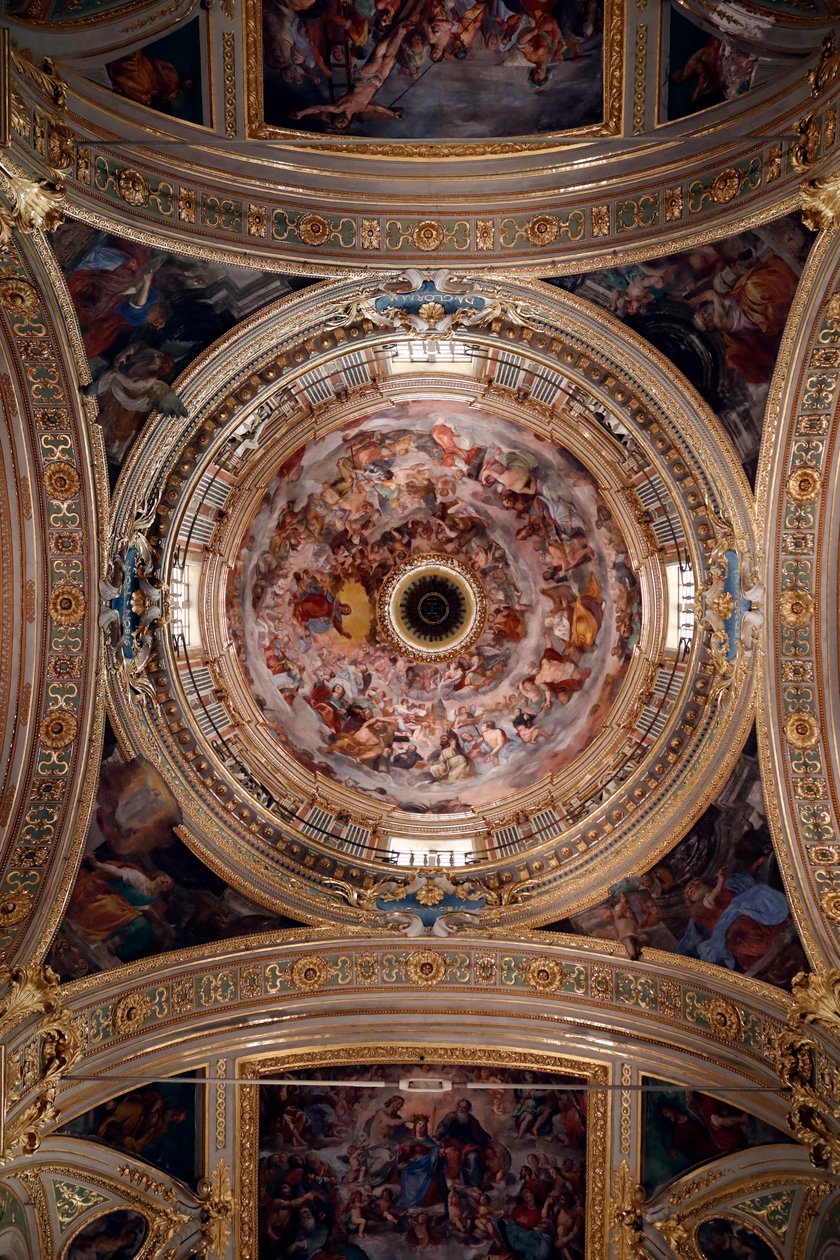 San Donato kerk. Fresco. Genua. Italië. door . .
