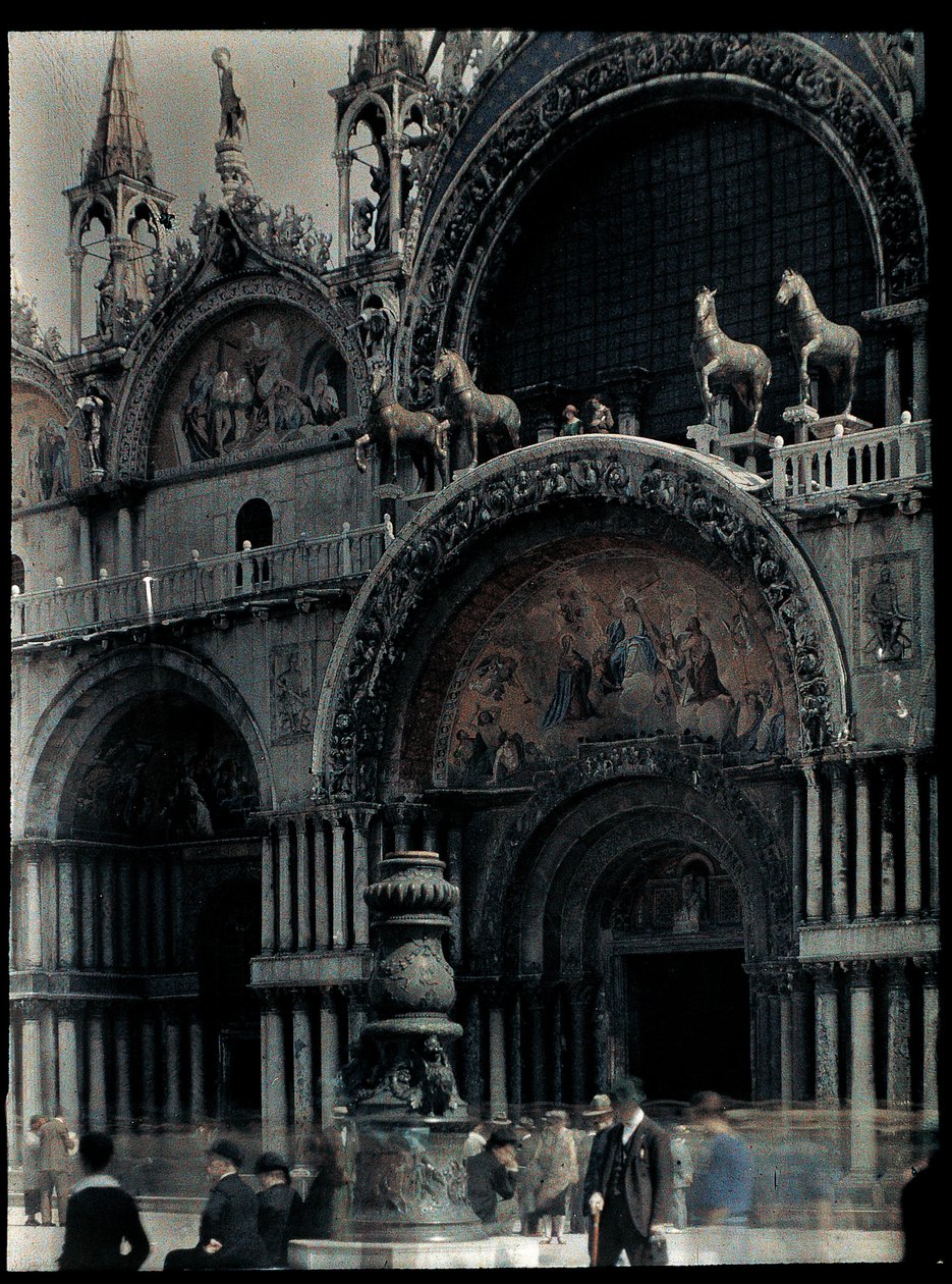 Sint-Marcuskathedraal, Venetië door Frederick (attr. to) Barnard