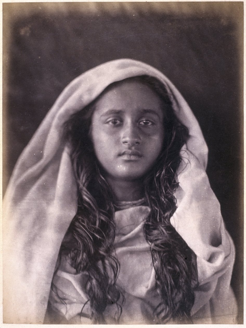 Jonge Ceylonese vrouwelijke plantagearbeider, ca. 1875-1878 door Ferdinand Georg Waldmuller