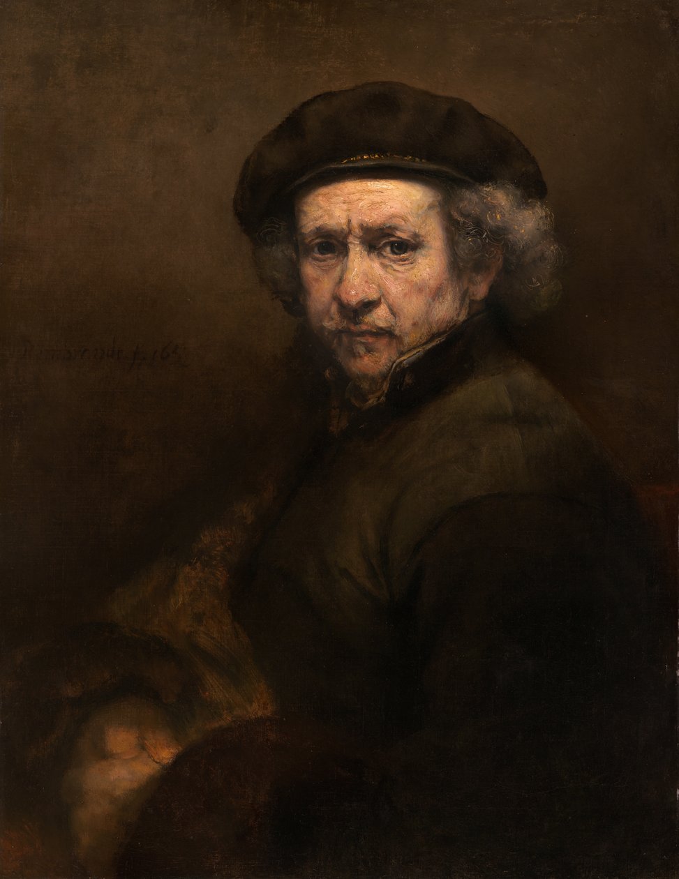 Zelfportret door Rembrandt
