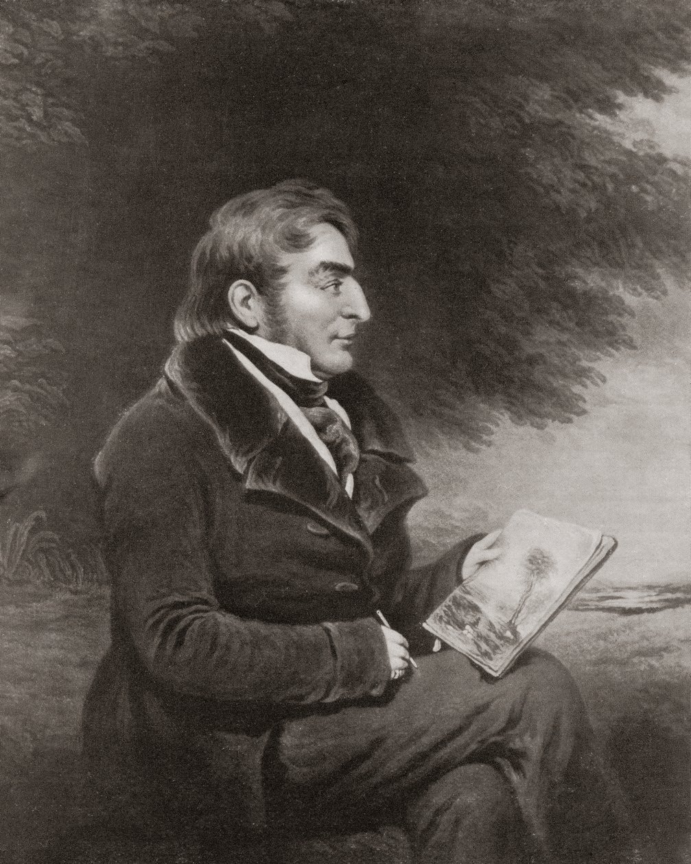 Joseph Mallord William Turner, uit Bibbys Annual, gepubliceerd 1910 door after English School