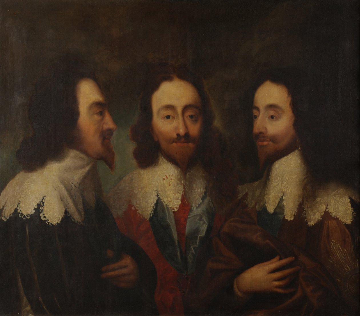 Karel I door after Anthony van Dyck