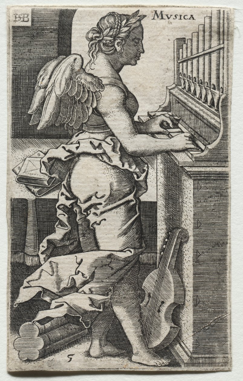 Musica door after Hans Sebald Beham