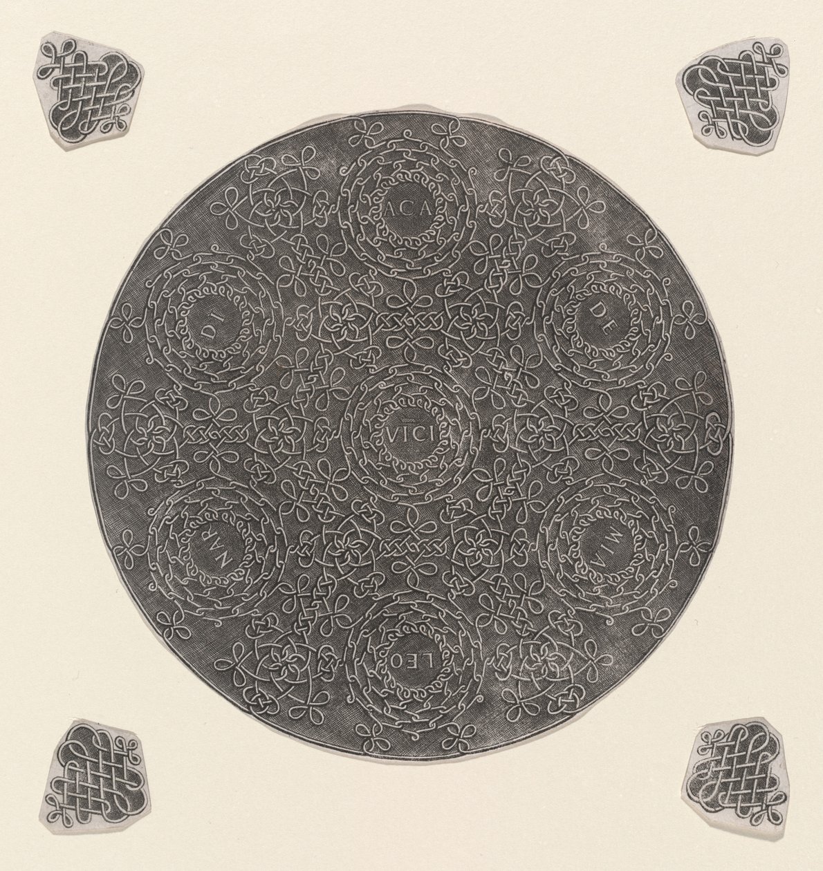 Vierde knoop door after Leonardo da Vinci
