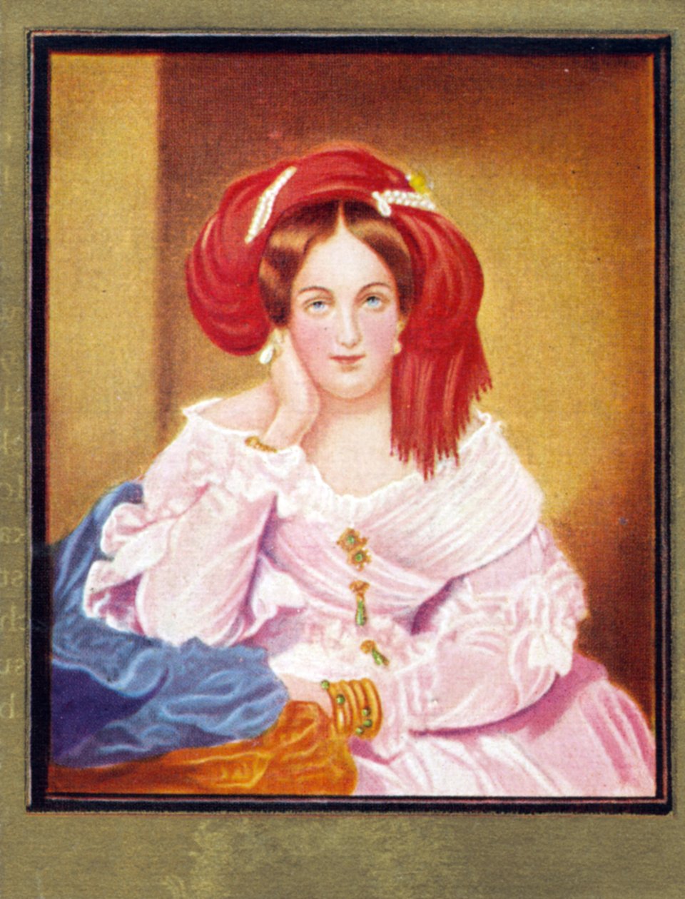 Melanie Zichy von Metternich door after Moritz Michael Daffinger