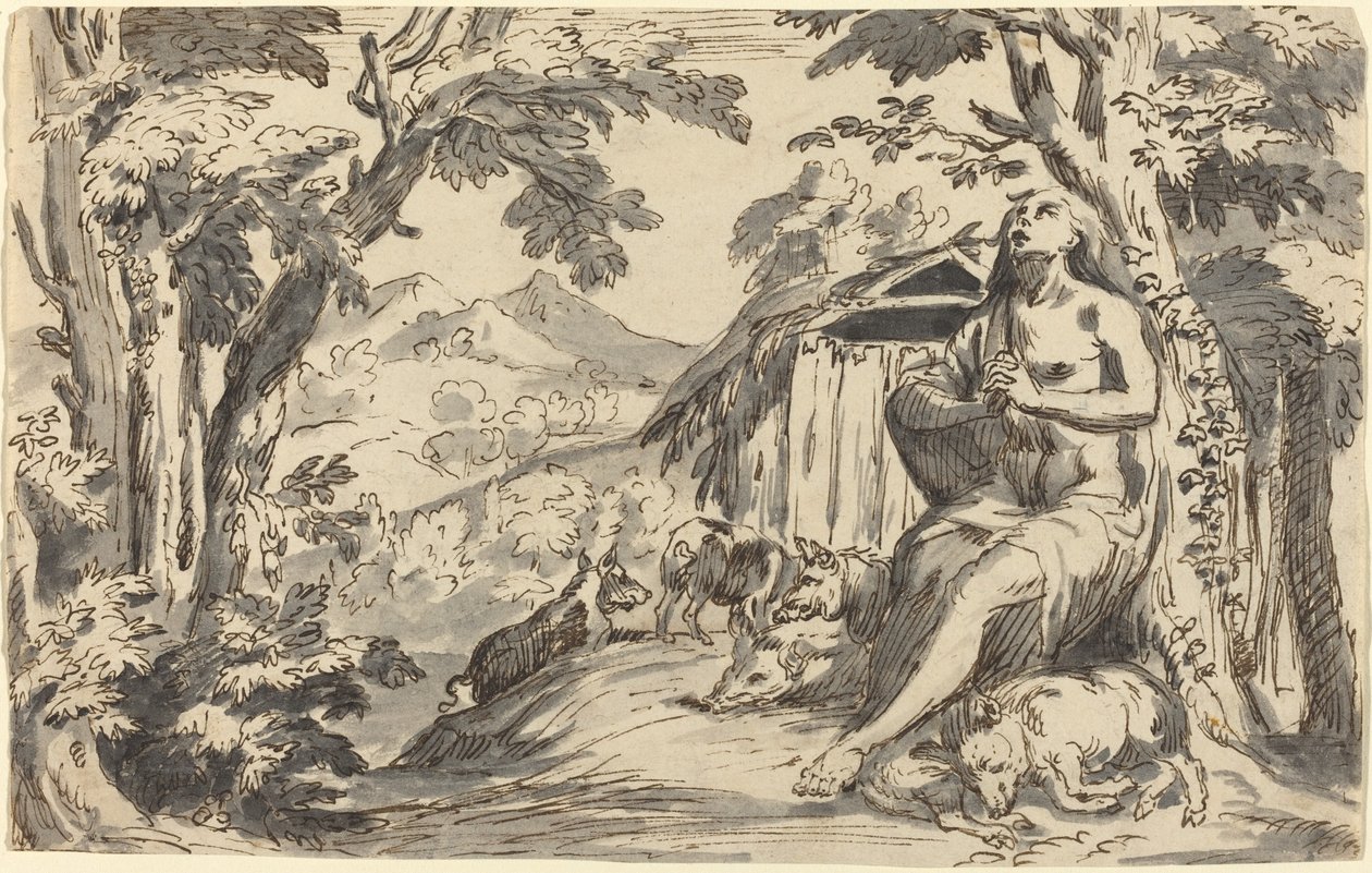 De Verloren Zoon door after Pietro Testa