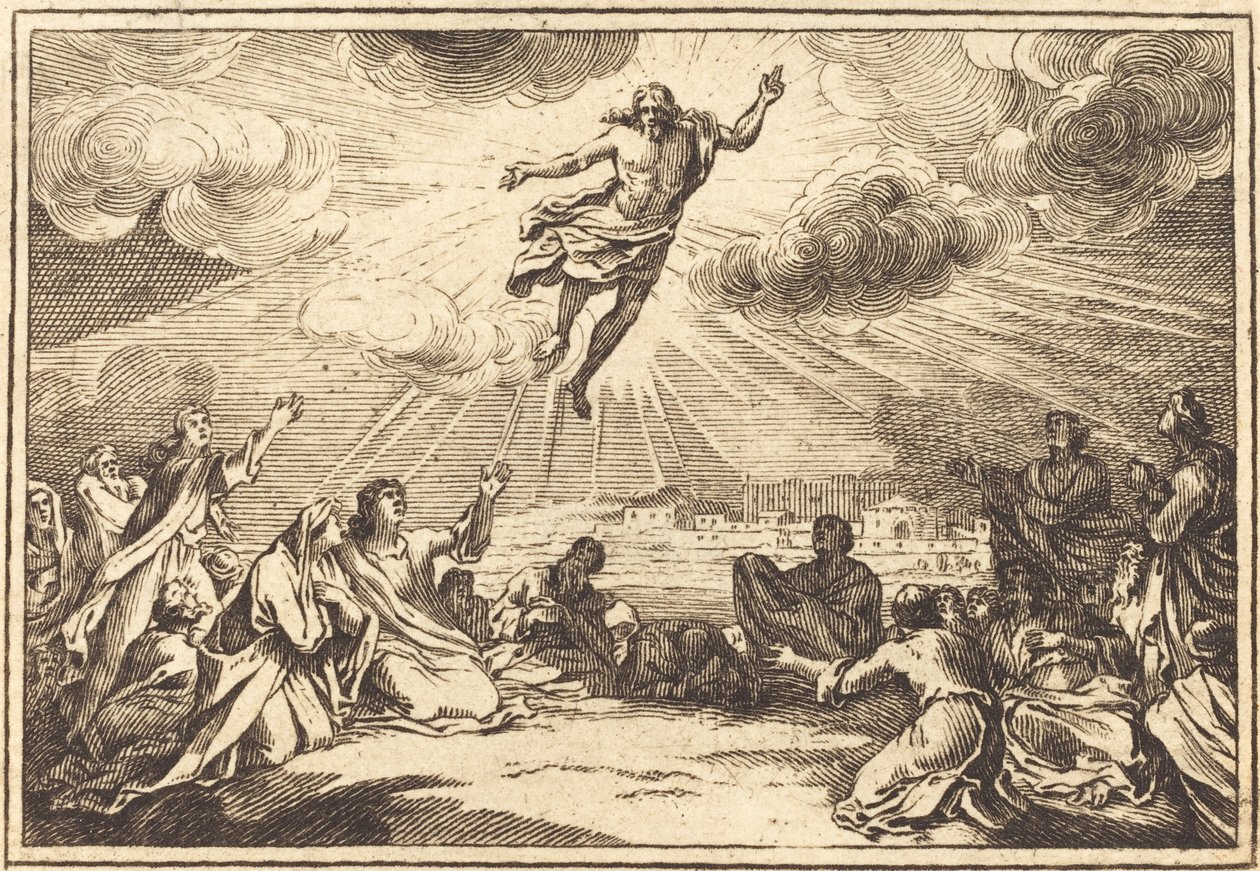 De Hemelvaart door after Sébastien Le Clerc I