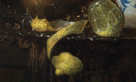 Stilleven met Nautilusbeker door after Willem Kalf