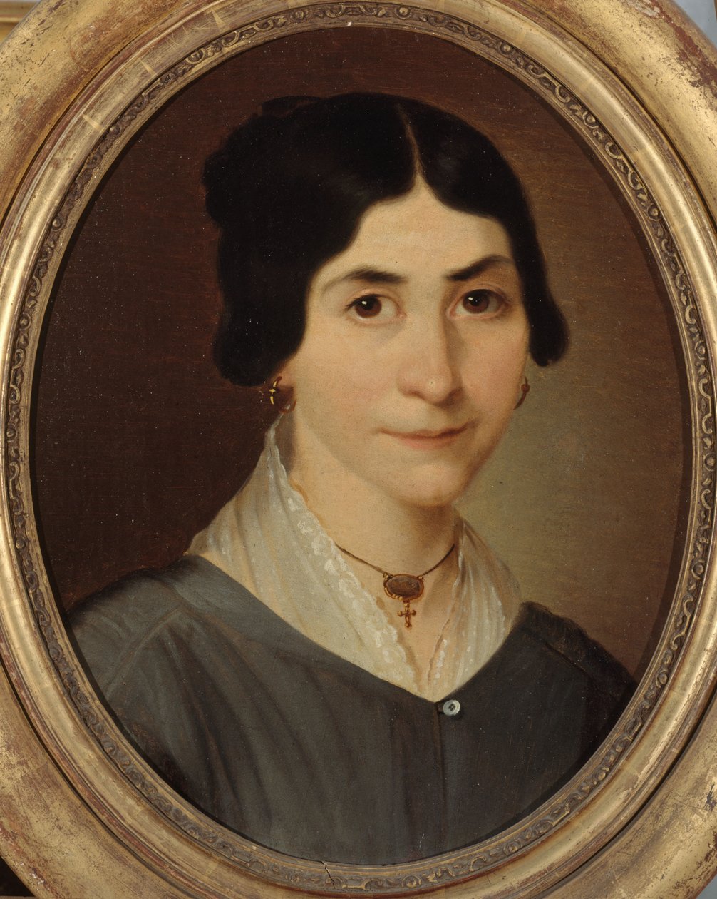 Frans: Portrait de femme (P2125) door anonymous 