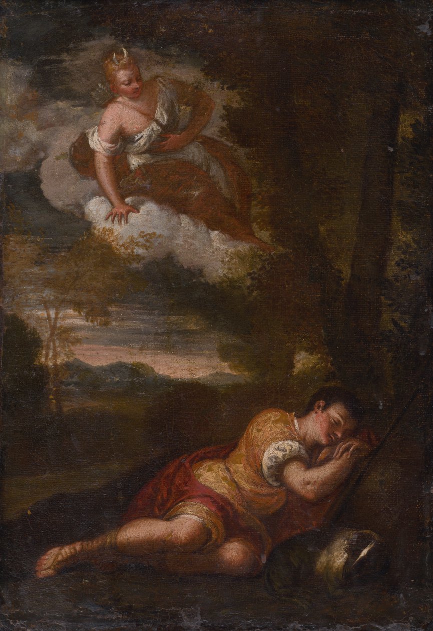 Slowaaks: Diana a Endymion Diana en Endymion door anonymous 