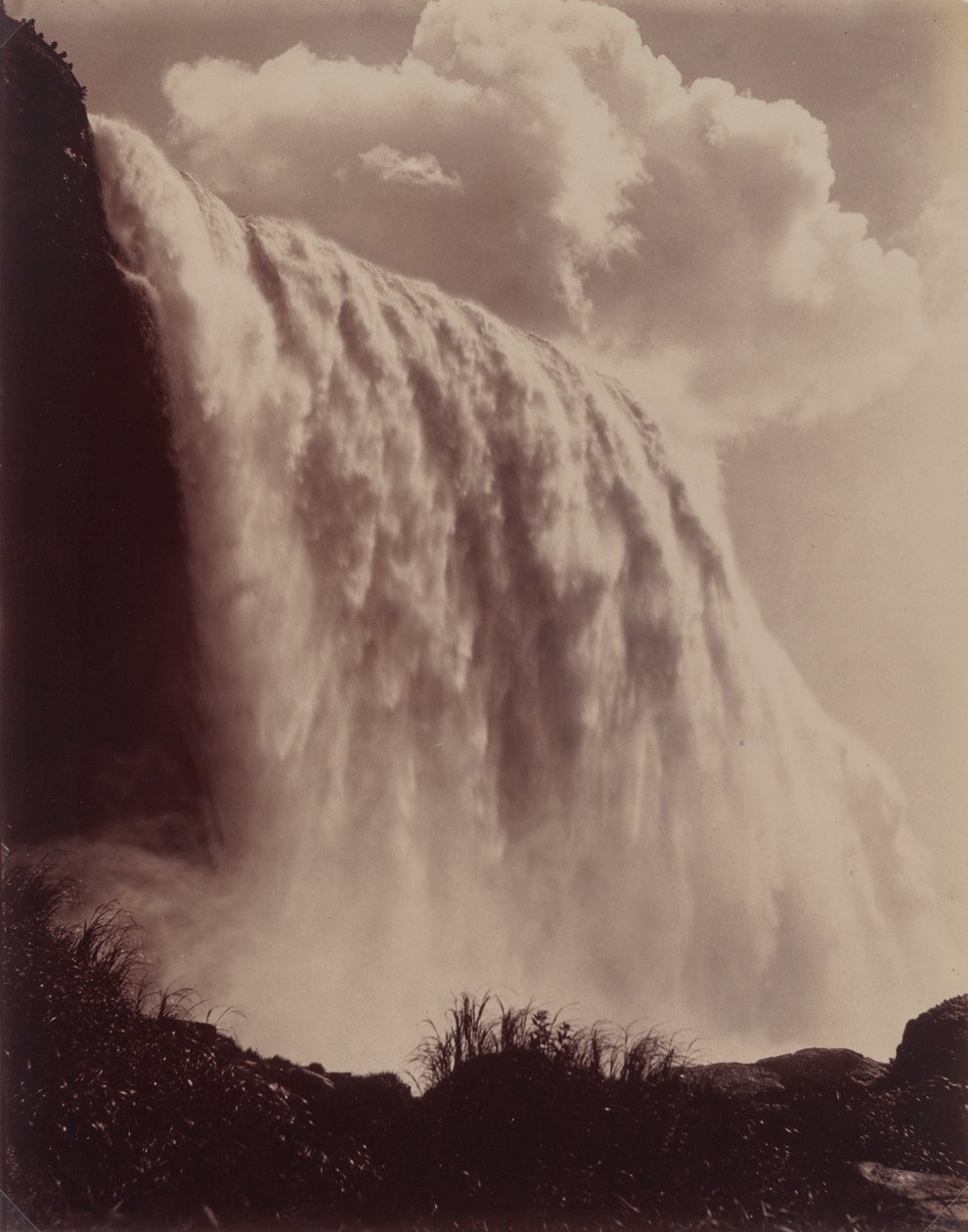 Niagara Watervallen door attributed to Charles Bierstadt