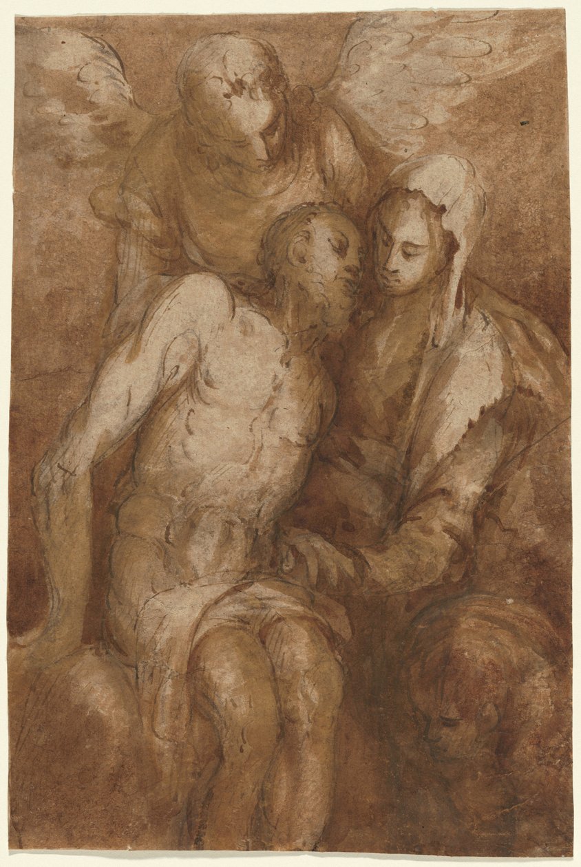 Pietà door attributed to El Greco
