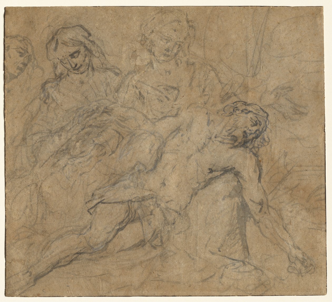 De Rouw door attributed to Gaspar de Crayer