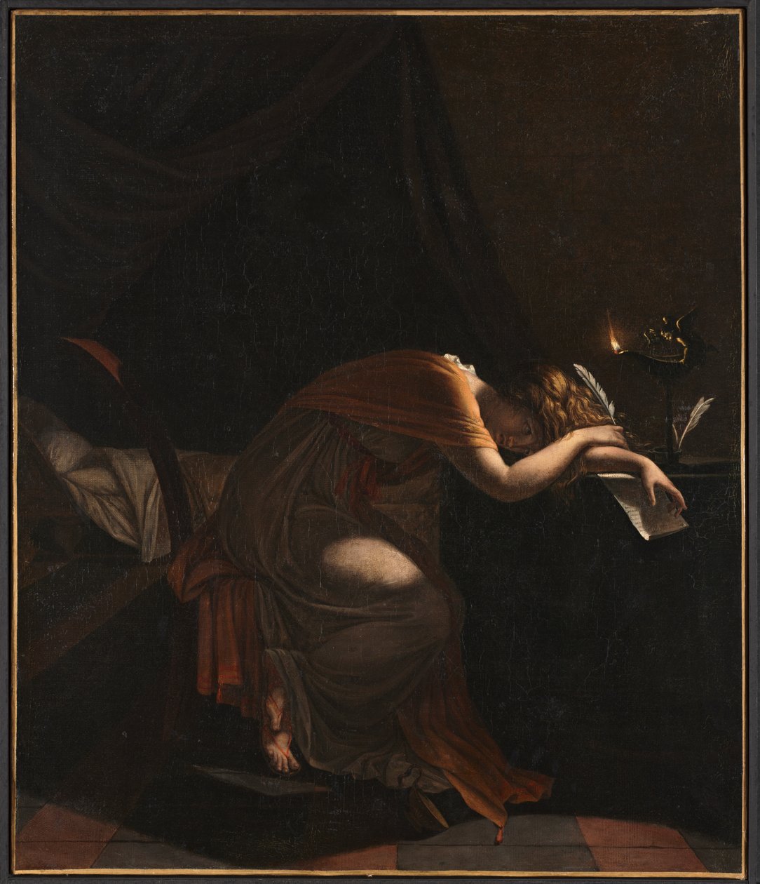 De dood van Sophonisba door attributed to Pierre Guérin