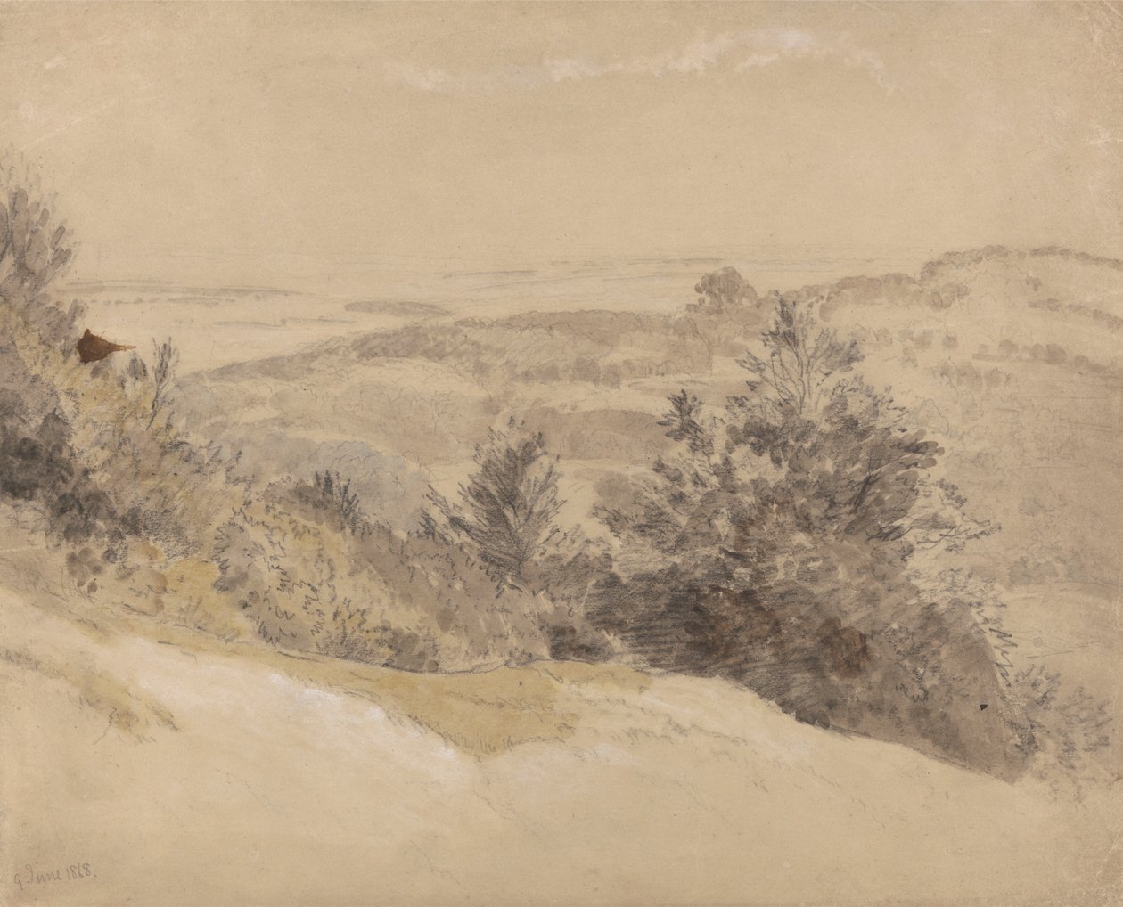 Boxhill door attributed to Samuel Palmer