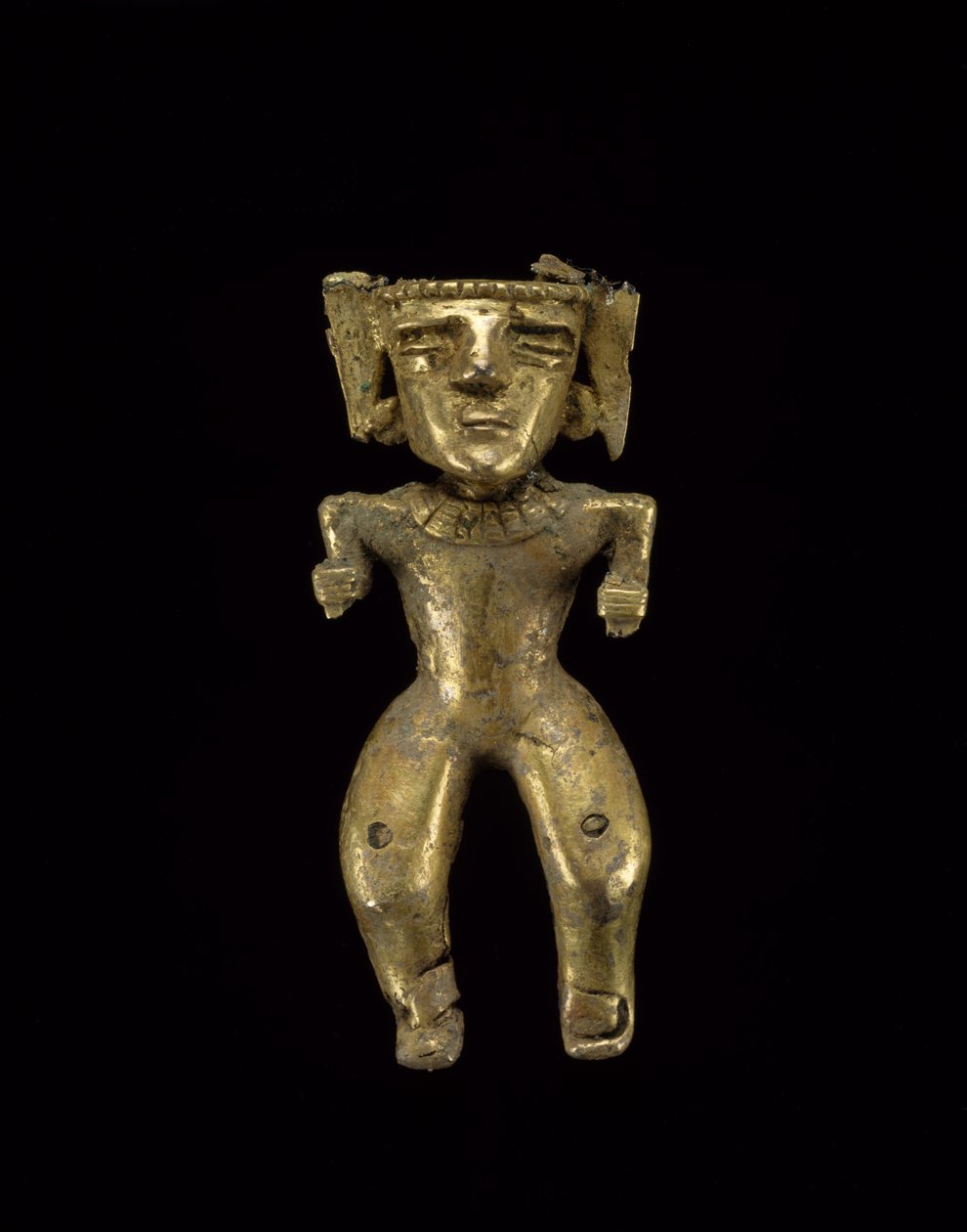 Staand figuur, 200-1600 AD door civilization Quimbaya