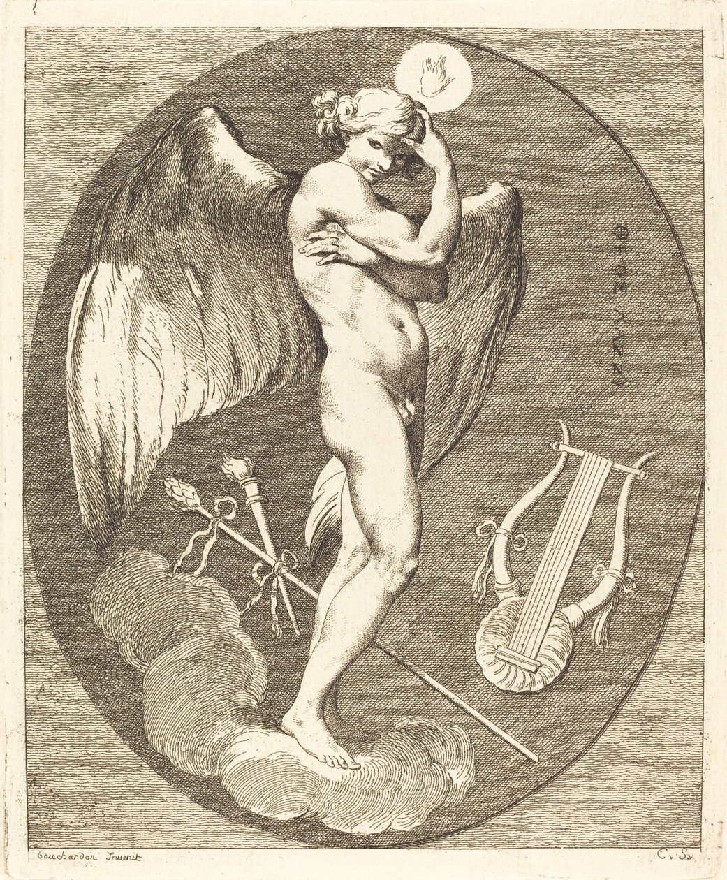 Apollo door comte de Anne Claude Philippe