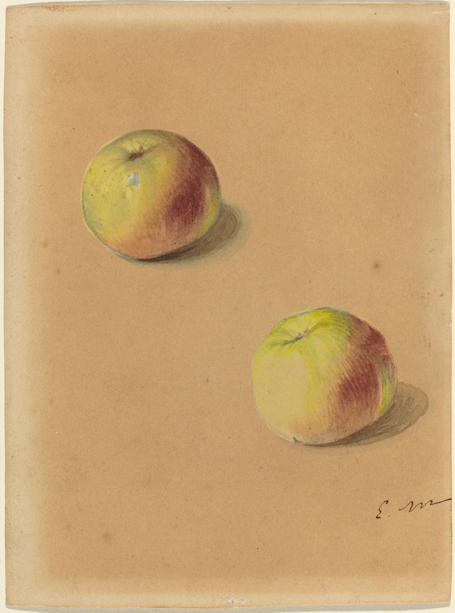 Twee Appels door Édouard Manet
