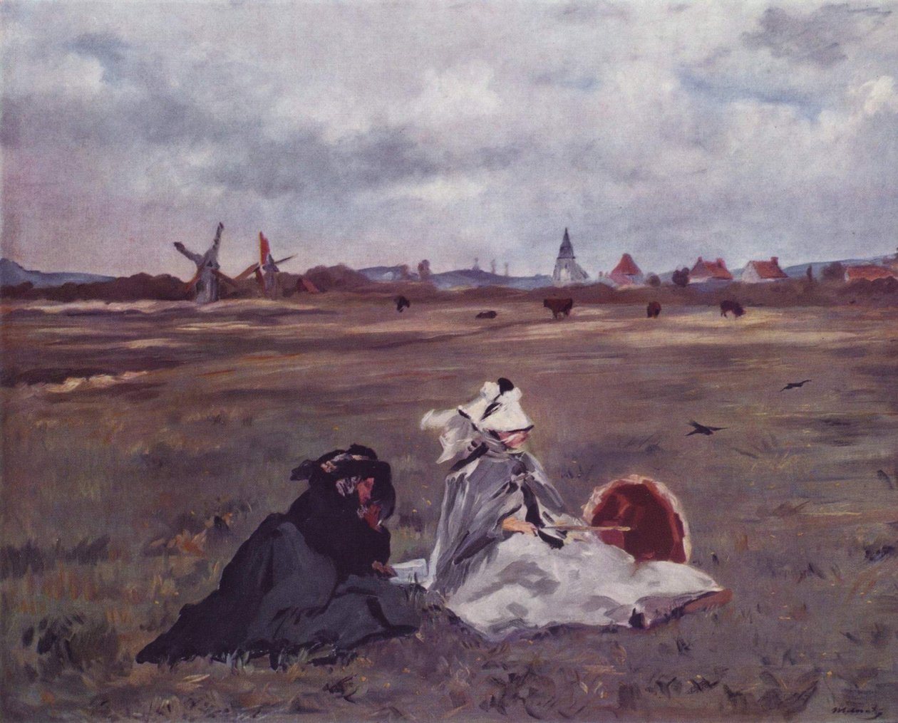 Zwaluwen door Édouard Manet