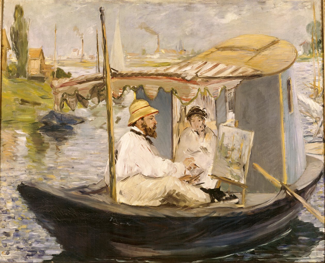 De Boot door Édouard Manet