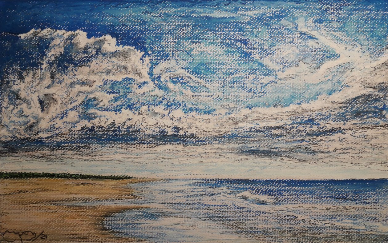 Strand van Punta Arenas door miguelmendez_art.ve