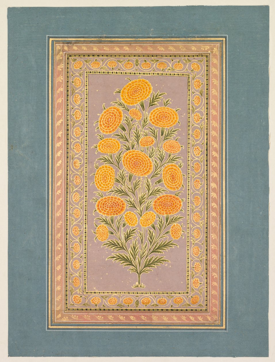Bloeiende Goudsbloem door style of Hunhar II