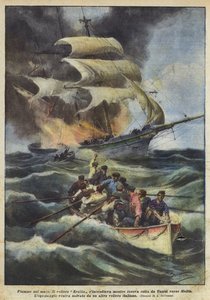 Vlammen op zee