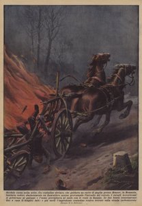 Verschrikkelijke race in de nacht