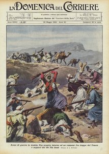 Oorlogsscènes in Arabië