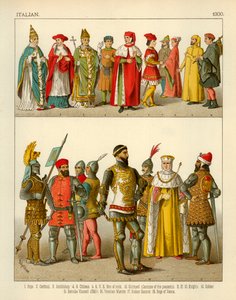 Italiaans Kostuum 1300