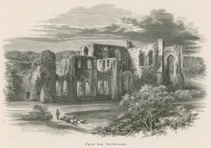 Furness Abbey, vanuit het Zuidoosten
