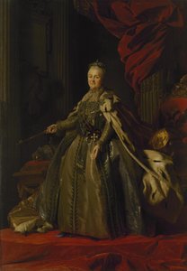 Portret van Catharina II, 1776-77