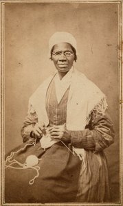 Carte de visite van Sojourner Truth, 1864