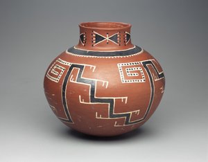 Foumile polychrome pot, Anasazi, 1300-1500