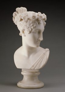 Hoofd van een Danseres, 1820 (marmer)