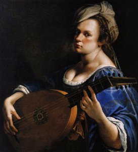 Zelfportret als Luitspeler, ca. 1615-18