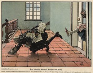 De Pruisische gezant Freiherr von Plotho