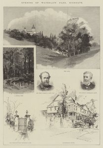 Opening van Waterlow Park, Highgate