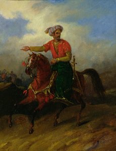 Een Ottomaan te paard