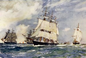 Het zeiltrainingseskader, 1899