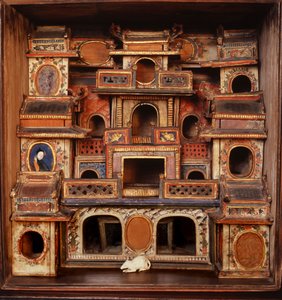 Huis voor witte muizen (hout)