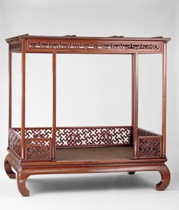 Zespersoons hemelbed, Ming-dynastie