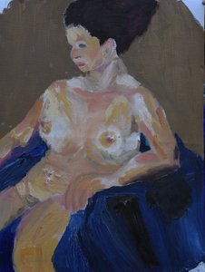 Naakte vrouw